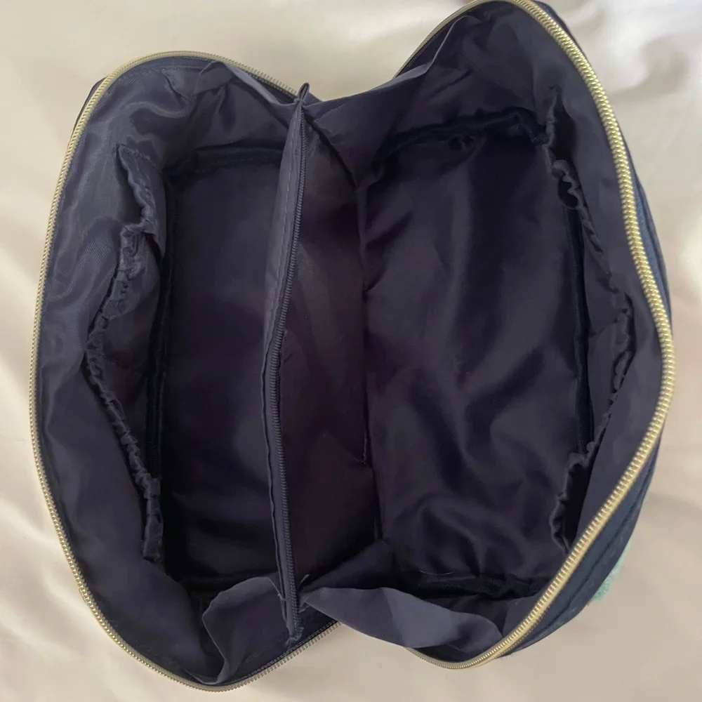 Colorful Lettered Navy Pouch - Picture 2 of 2